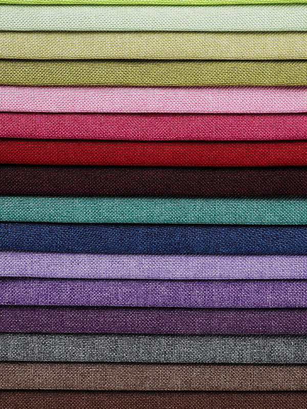 ブザラソファオックスフォードフラットポリエステルリネン生地