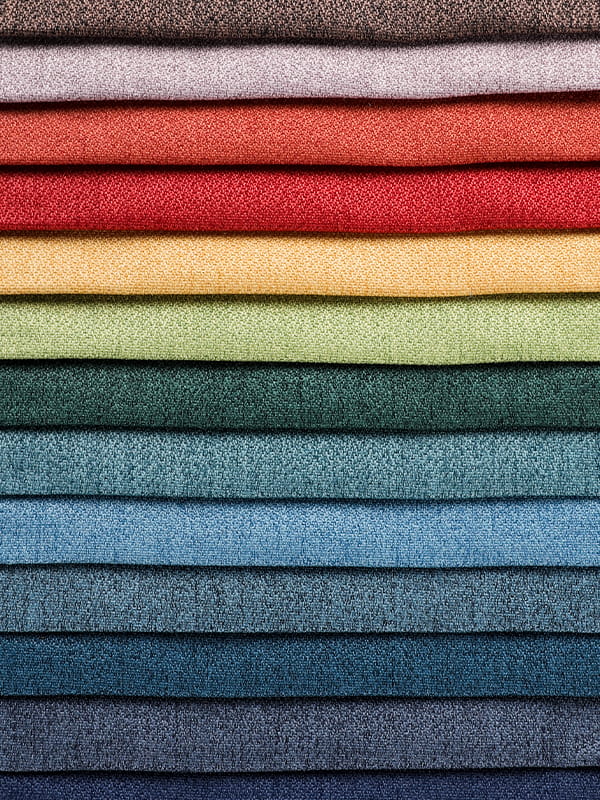 グリジソファ用のポリエステルとリネン生地