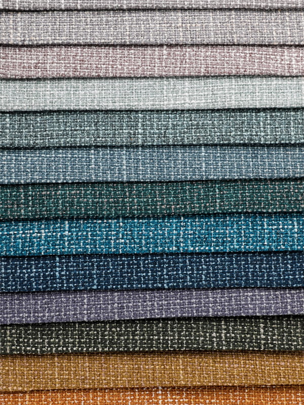 ガーナーソファポリエステルリネン生地