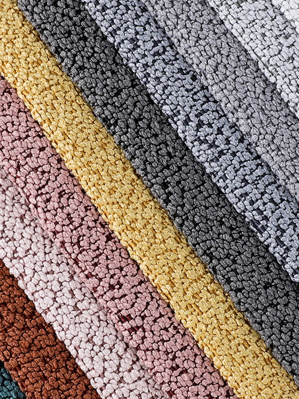 エミリーループヤーンポリエステルとリネンソファ生地 エミリーループヤーンポリエステルとリネンソファ生地