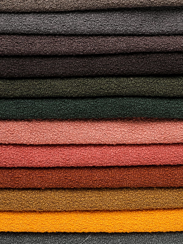 HoneySuckle Loop YARNポリエステルとリネンソファファブリック