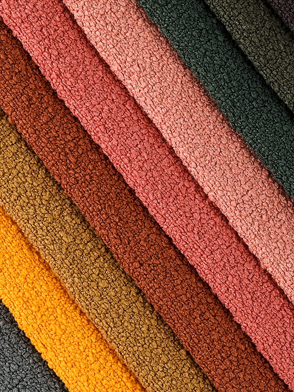 HoneySuckle Loop YARNポリエステルとリネンソファファブリック HoneySuckle Loop YARNポリエステルとリネンソファファブリック