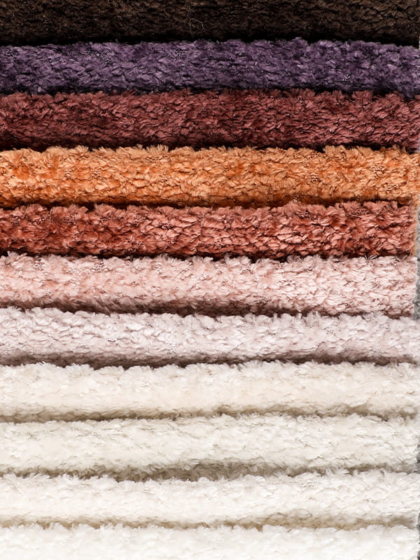 ハマロソファポリエステルとリネン生地