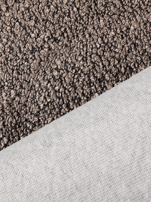 ハイネケンループヤーンポリエステルとリネンソファ生地 ハイネケンループヤーンポリエステルとリネンソファ生地