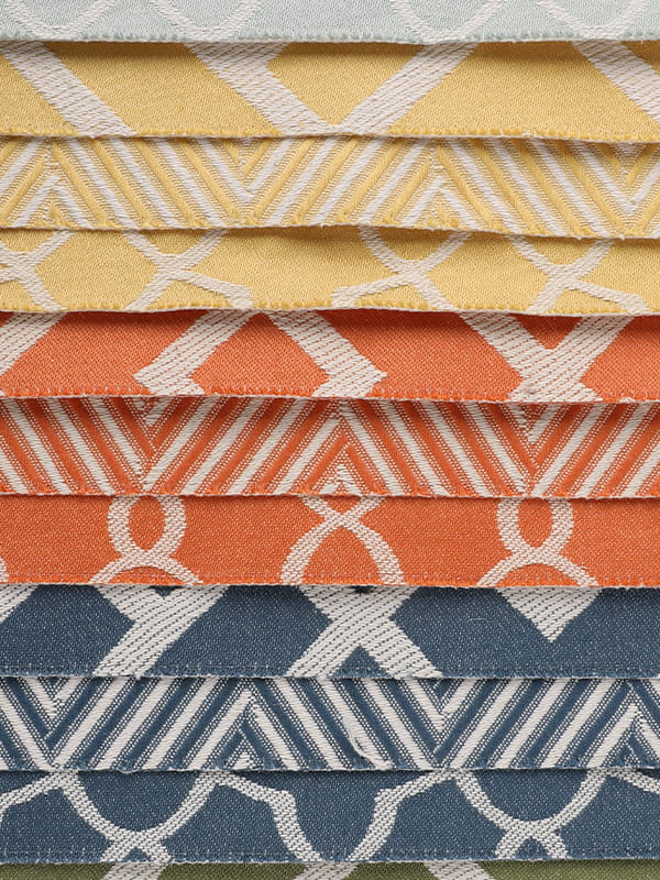 織られたジャクアードファブリック